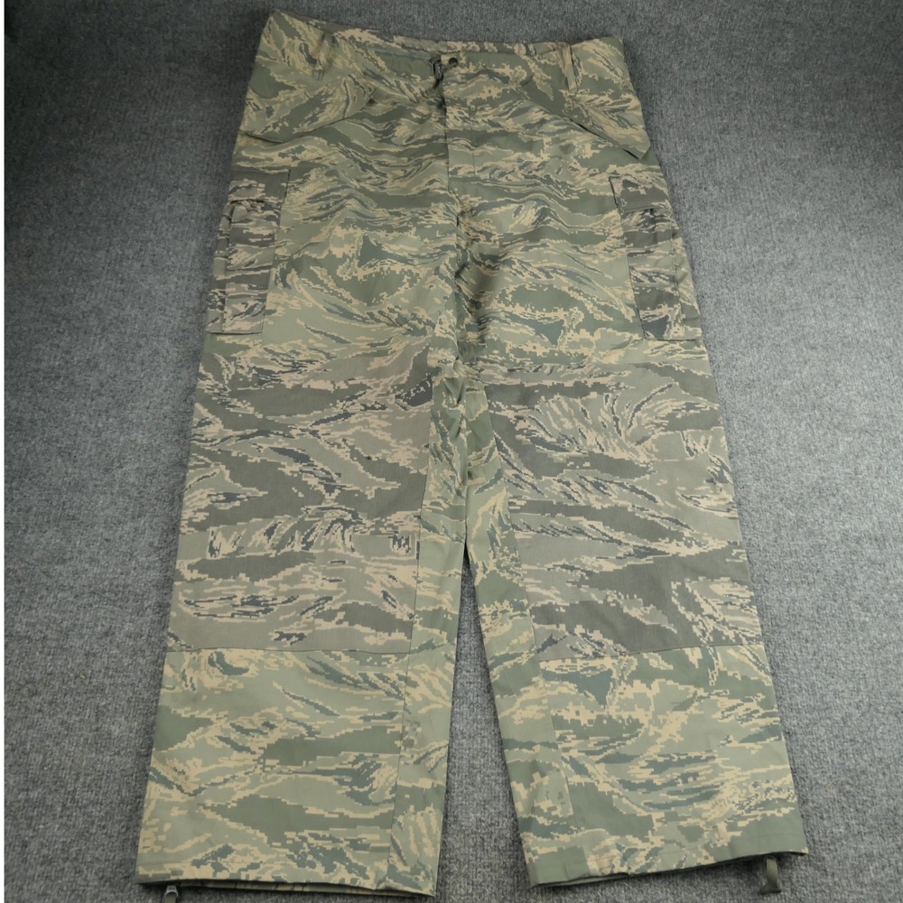 Military Trousers Mens Large Long Digital Tiger Stripe Camo APECS Cargo Pants